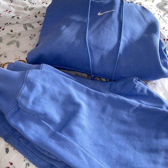 Nike Blue Hoodie + matching sweats set - Picture 11 of 11